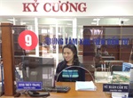 Quầy 9 - Bộ phận tiếp nhận và trả hồ sơ - Tầng trệt - Tòa nhà trung tâm hành chính 